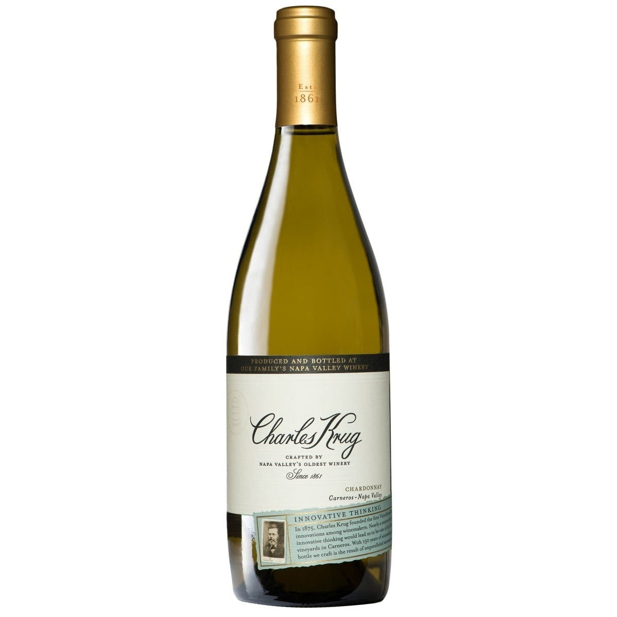 Charles Krug Peter Mondavi Family Carneros Chardonnay 2015