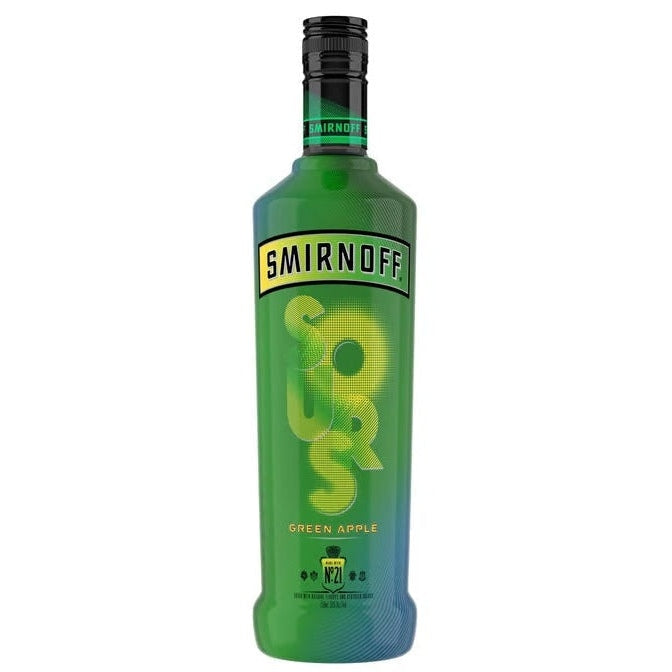 Smirnoff Sours Green Apple Flavored Vodka