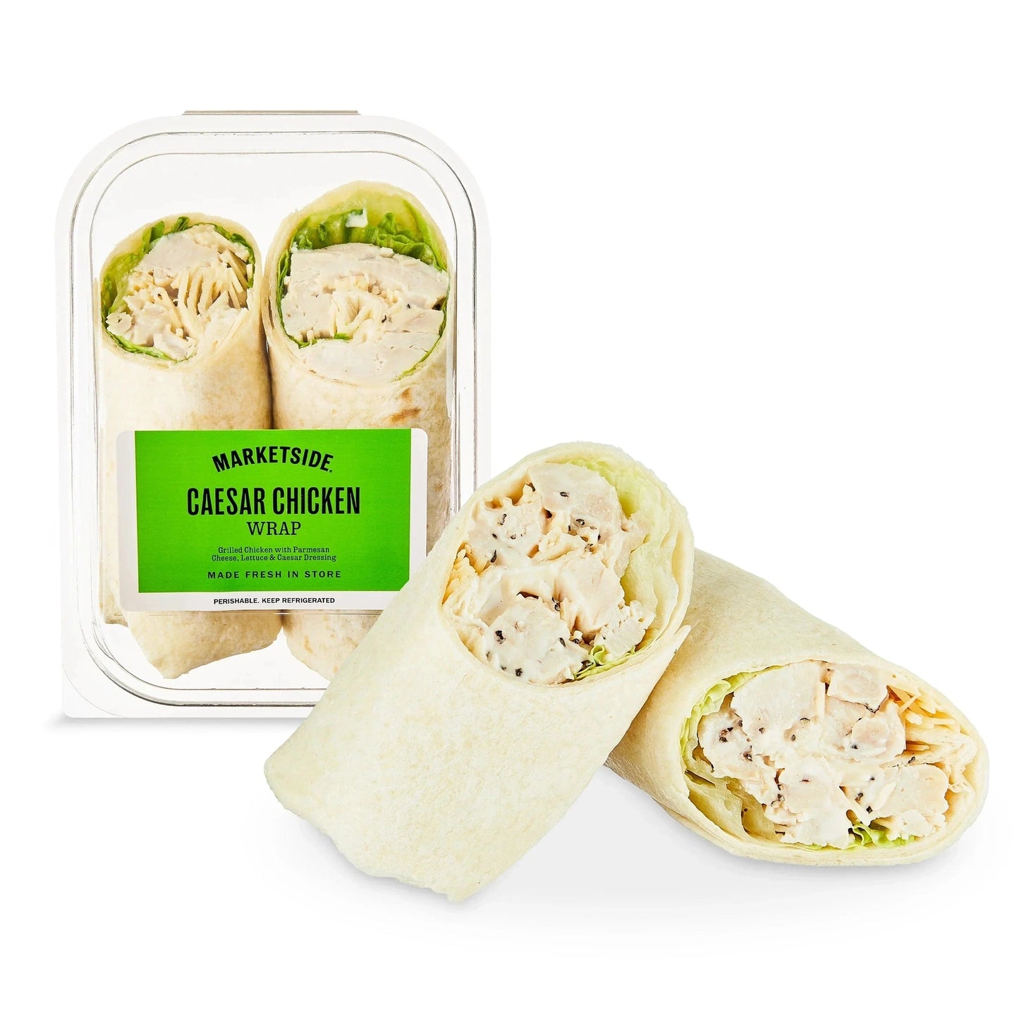 Market Chk Ceasar Salad Wrap