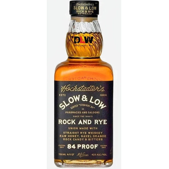 Slow & Low Rock And Rye