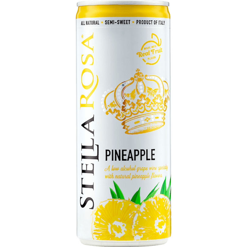 Stella Rosa Pineapple Semi-sweet White Wine Can
