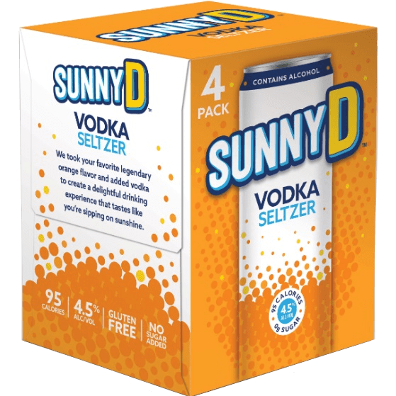 Sunny D Vodka Seltzer