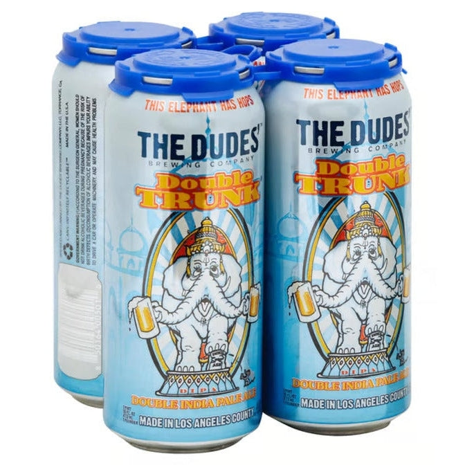 The Dudes Double Trunk IPA Cans 4 Pack