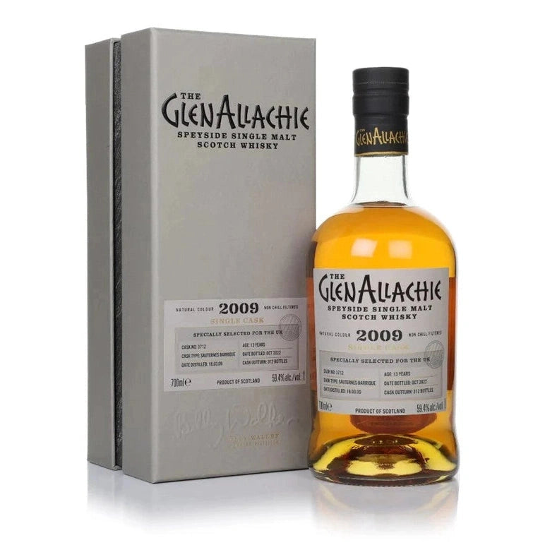 The Glenallachie 13yo Sauternes Cask Speyside Single Malt Scotch