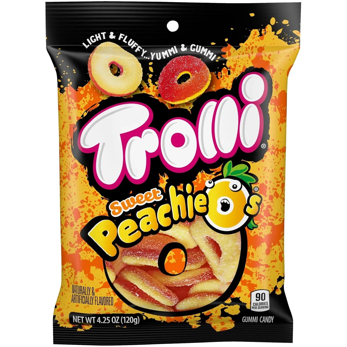 Trolli Peachieos Gummi Candy 120g