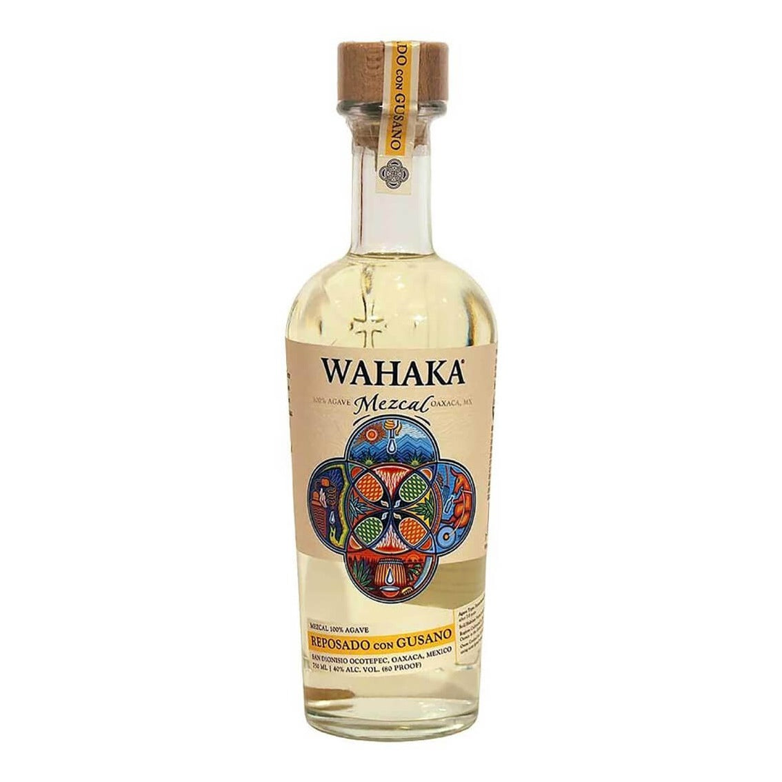 Wahaka Mezcal Reposado con Gusano