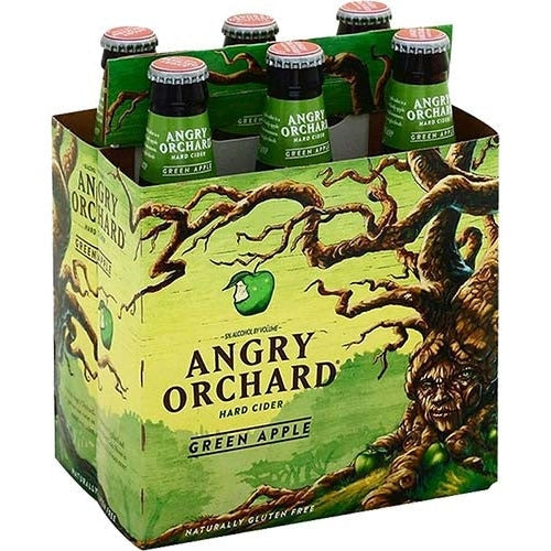 Angry Orchard Green Apple Hard Cider, Spiked