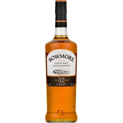 Bowmore 12 Year Old Islay Single Malt Scotch Whiskey