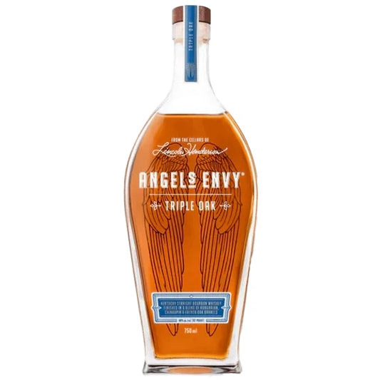 Angel's Envy Triple Oak Finished In Hungarian Chinkapin & French Oak Barrels Kentucky Straight Bourbon Whiskey