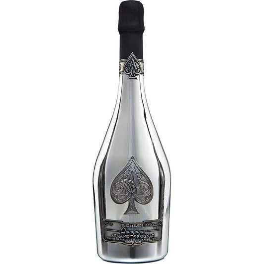 Armand De Brignac Ace Of Spades Blanc De Blancs Silver Champagne Blanc De Blancs Chardonnay