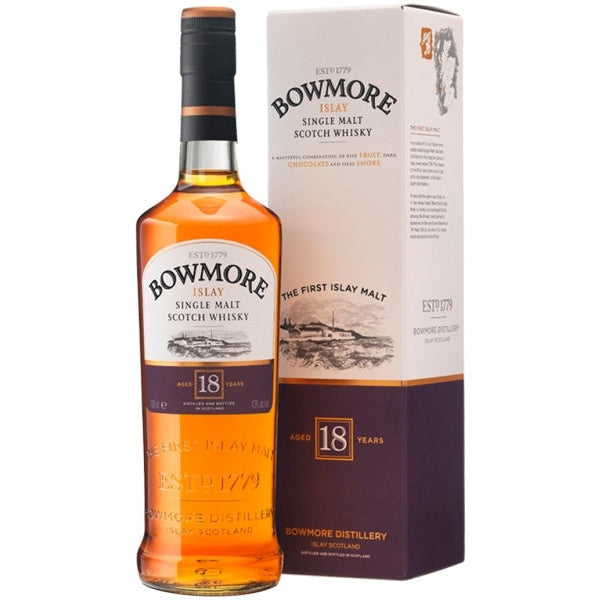 Bowmore 18 Year Old Islay Single Malt Scotch Whiskey