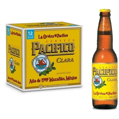 Pacifico Clara Lager Mexican Beer