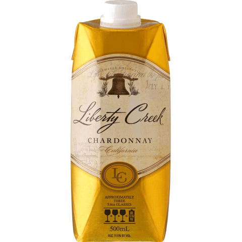 Liberty Creek Vineyards Chardonnay White Wine Tetra