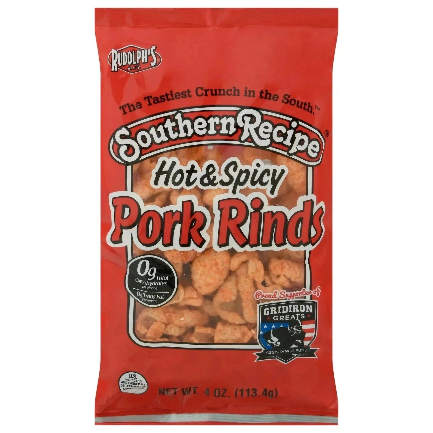 Southern Recipe Hot Pork Rinds