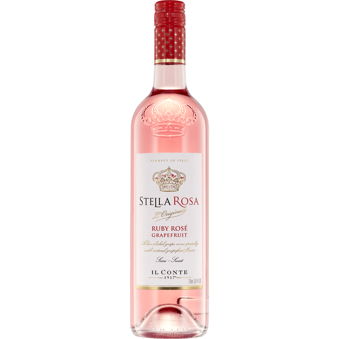 Stella Rosa Ruby Rose Grapefruit Semi-sweet Rose Wine